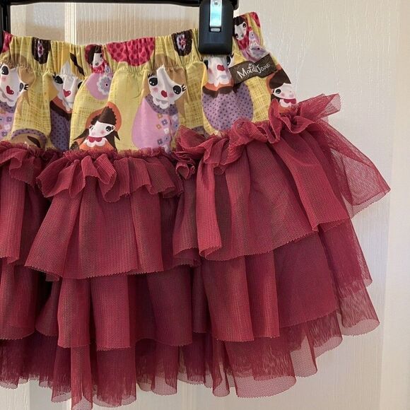 Matilda Jane Character Counts Heart Soul Sylvia Russian Doll Tutu Skirt Size 2 - Picture 5 of 11
